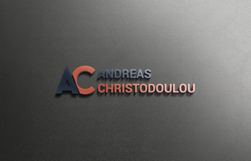 Andreas Christodoulou aka "andreascy" - 3D Logo Mockup